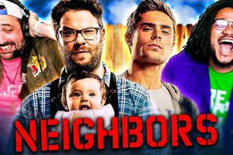 NEIGHBORS (2014) IS HILARIOUSLY WILD!! MOVIE REACTION!! Seth Rogen | Rose Byrne | Zac Efron
