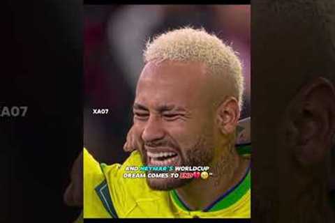 Neymar Jr. Got Flashbacks💔😢 #shorts #ronaldo #messi #shortsvideo