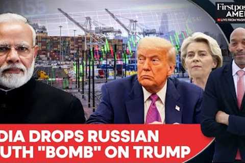 India Exposes US, EU's Hypocrisy After Trump Threatens to Raise Tariffs | Firstpost America | N18G