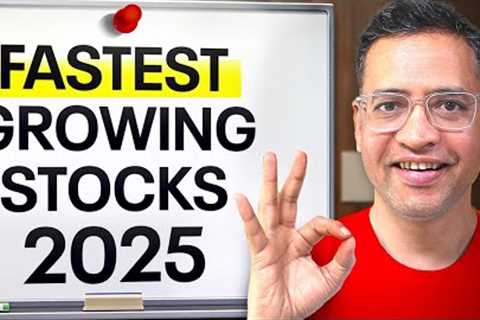 Fastest Growing Stocks in 3 HOT Sectors for 2025 | Huge Profit Growth Analysis | Rahul Jain