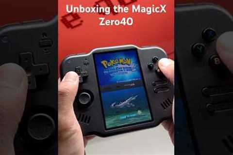 Unboxing MagicX Zero40: Ultimate DS Emulator Worth $75? #retrogaming #nintendo  #console