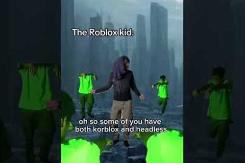POV: The Roblox kid is in a Zombie Apocalypse