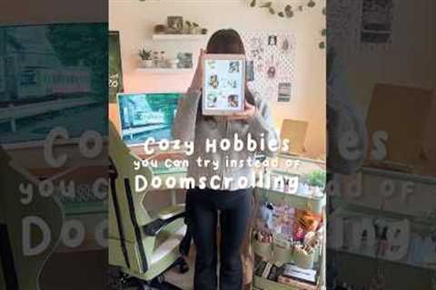 Cozy Hobbies Instead of Doomscrolling! ✨ #cozyhobbies #hobbyideas