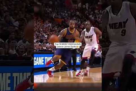 Top 10 MOST RIDICULOUS Lebron James Dunks!🤯