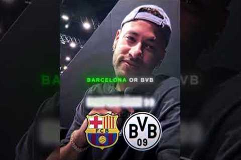 Neymar chooses UCL teams 😅
