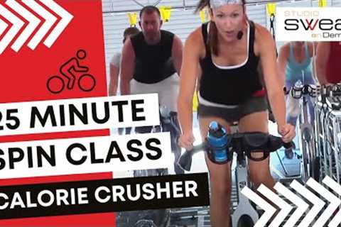 Under 30 Minute Spin Class | Cardio CALORIE CRUSHER - FREE Online Spin® Class