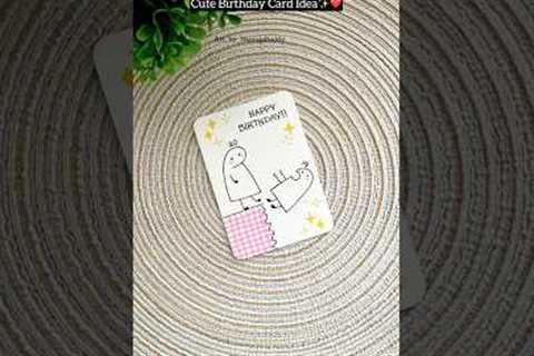 Cute birthday card idea for your loved ones | easy gift card ideas #diy #craft #handmade #giftideas