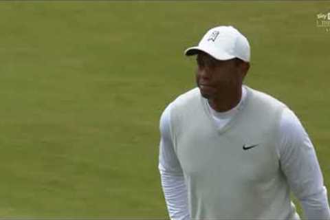 Tiger Woods 18th  hole at 150th Open Championship
