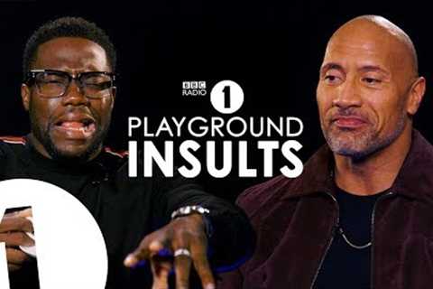 Dwayne Johnson and Kevin Hart Insult Each Other | CONTAINS STRONG LANGUAGE!