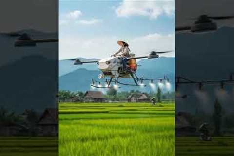 Modern Farming with Drone Technology! #dronetechnology #farming #nature