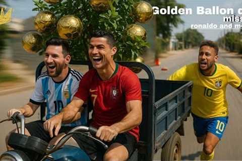 season 1: Neymar Cries in Desperation as Ronaldo & Messi Steal All the Ballon d'Or Trophies!