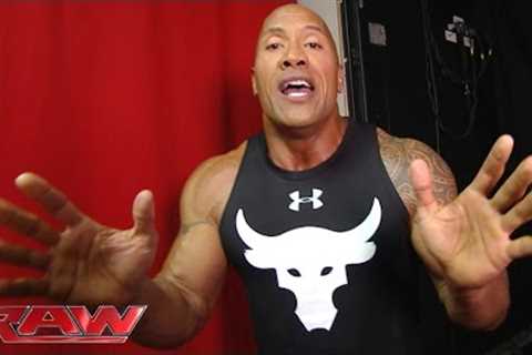 The Rock returns to Raw! : January 25, 2016