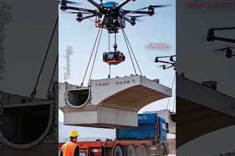 Ai Drone Technology in future Construction.#foryou #shortvideo #automobile #engineering