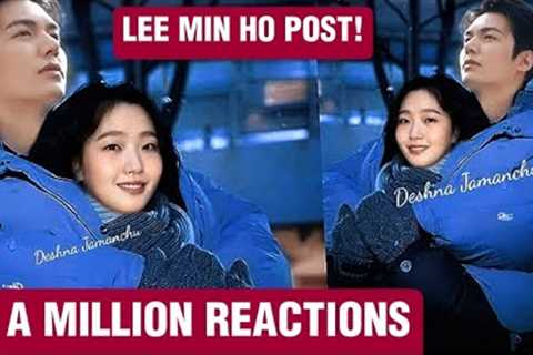 LEE MIN HO’S SURPRISE POST OF KIM GO EUN GOES VIRAL!