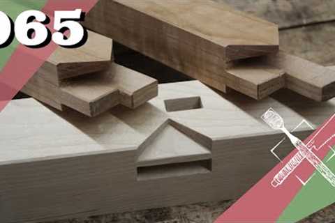 Joint Venture Ep. 65: Tapered Sword Tip Miter (Chinese Joinery)