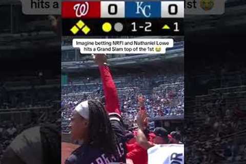 Not the best way to start off day baseball 😭 #nathaniellowe #kcroyals #nationals #mlb #baseball