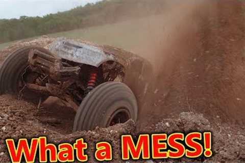 $1200 RC Car gets Muddy!