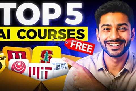 5 BEST Free AI Courses in 2025 (Tested from 70+ Options)