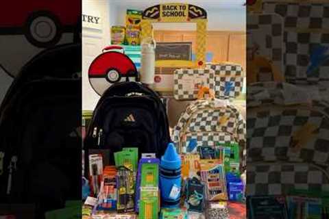 BACK TO SCHOOL SUPPLIES HAUL📚✏️ #backtoschool #haul #shopping #target #walmart #dollartree #school