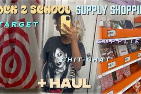 Back 2 school ( supply shopping ) @ Target + Haul ( notebooks, pencils, etc !! ) || aveyia's diary