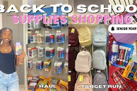 BACK TO SCHOOL SUPPLIES SHOPPING 2025 + Target Haul