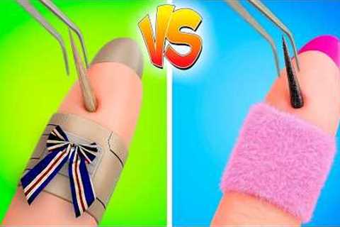 Good Barbie VS Bad M3GAN Nanny 👾 Genius Parenting Hacks & Funny Situations