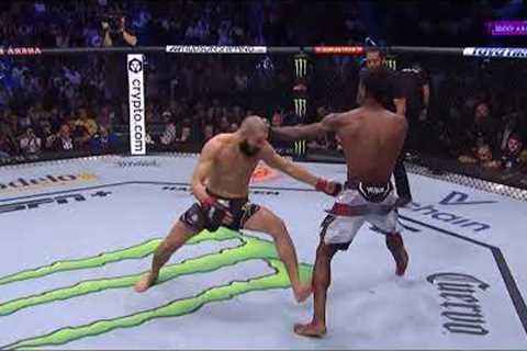 Khamzat Chimaev Finishes But They Get Increasingly More Brutal