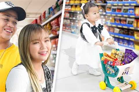 First Grocery Shopping ni Baby Lakeisha | Carlyn Ocampo