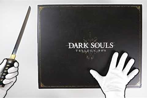 Dark Souls Trilogy Collector's Edition Unboxing + Japan Trilogy Box + Bonus