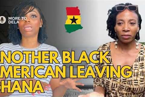 African American Leaves Ghana After Living In The Village For Years