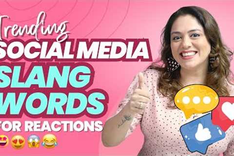 10 Most Viral 🔥 Social Media Slang Words In 2025! English Slang To Express Emotions | Vocabulary