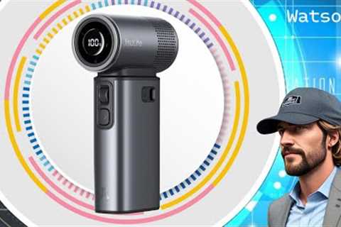 JISULIFE Portable Handheld Fan Ultra2, 9000mAh Max 25 Hrs.   Pd 15 