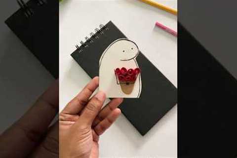 Cute gift ideas | valentines day gifts for couples ~ easy paper bouquet #diy #subscribe #craft