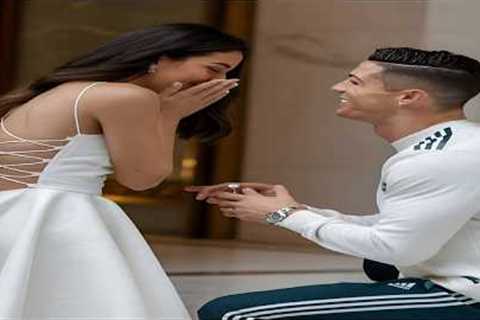 Ronaldo finally proposed to Georgina 😭🙏🏼