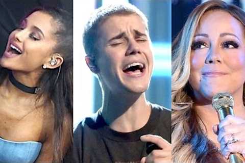 Famous Singers Caught Lip Syncing Fails (2017 Compilation)
