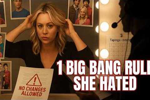 1 Rule Kaley Cuoco Was Forced to Follow on the Big Bang Theory