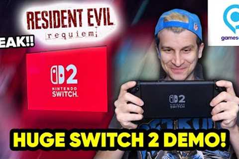 Nintendo Switch 2 Demo Leak at Gamescom — Resident Evil 9?!
