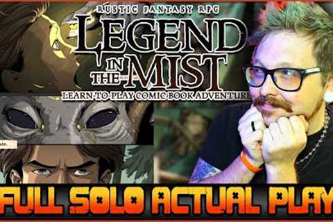 Legend of the Mist: Solo Comic Adventure Playthrough