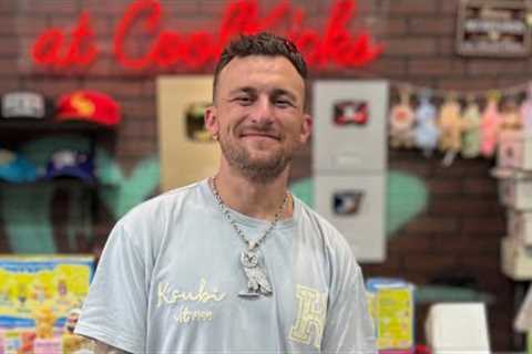 Johnny Manziel Goes Sneaker Shopping! (Talks New Drake Album, College Football & More!)