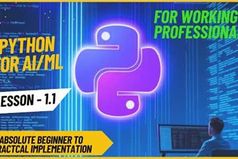 1.1 Python Programming for Beginners | Python Tutorial 2025
