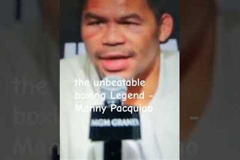 #trending#boxing legend Manny Pacquiao after the Fight#sports #entertainment #philippines