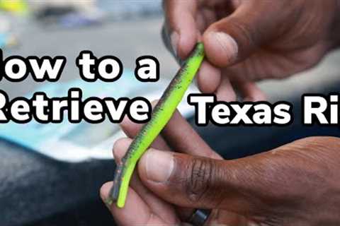 How to Retrieve a Texas Rigged Soft Plastic Worm