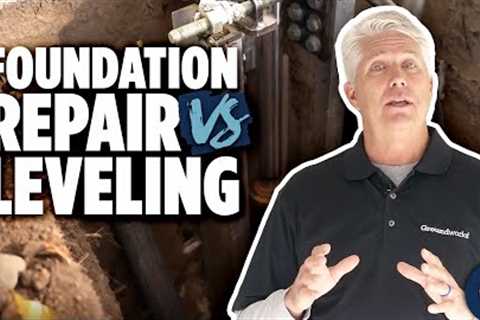 Foundation Leveling vs. Foundation Repair: Which One Does Your Home Really Need?