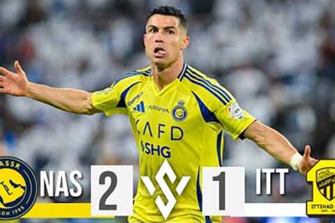 Cristiano Ronaldo | Al Nassr vs Al ittihad Football Highlights Today | mulakhas kurat alqadam alyawm