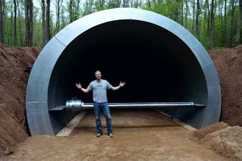A Man builds a SECRET Underground Bunker in his Backyard | Start to Finish by @JerryRigEverything