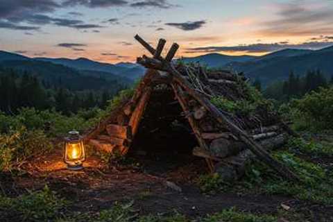 Alone in the Wilderness – Solo Bushcraft Survival in Deep Forest