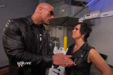 Vickie Guerrero confronts The Rock outside the HP Pavilion: Raw, Jan 21, 2013