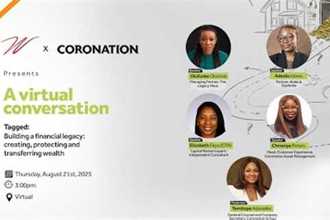 Building a Financial Legacy: Creating, Protecting &amp; Transferring Wealth