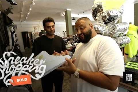 DJ Khaled Goes Sneaker Shopping With Complex