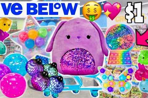 GLITTER ONLY FIDGET SHOPPING CHALLENGE!💖🤑*SOMEONE TOOK ALL THE SQUISHMALLOWS* NO BUDGET SHOPPING ✨